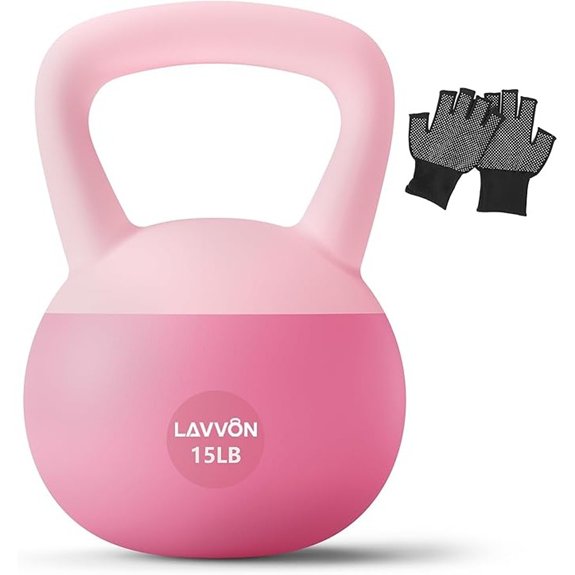 Soft Kettlebell with Anti-Slip Grip for Workouts