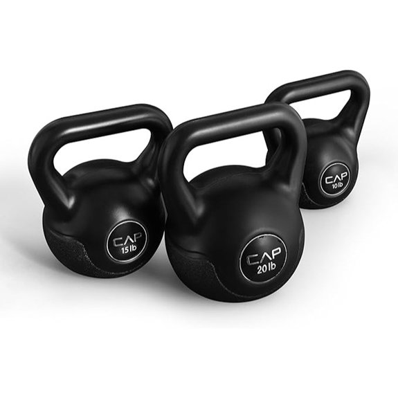 CAP Barbell 45 LB Cement Kettlebell Set