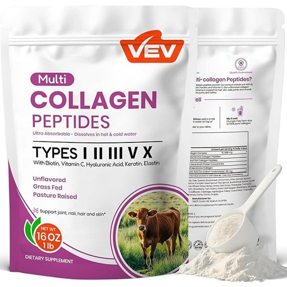 VEV Multi Collagen Peptides Powder 16 oz