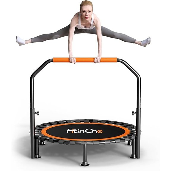 Foldable Mini Trampoline for Adults and Kids