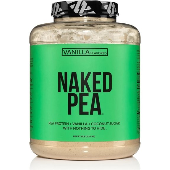 NAKED Pea Vanilla Protein Isolate 5lb Bulk