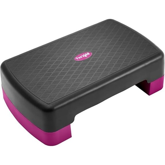 Yes4All Aerobic Exercise Step Platform with Risers