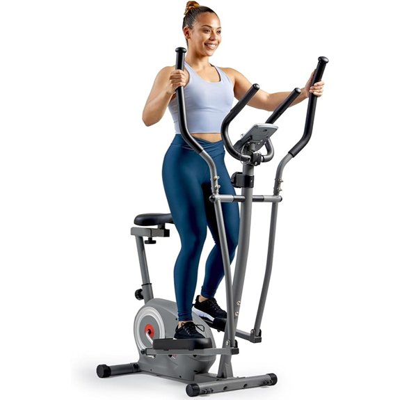 Sunny Health & Fitness Elliptical and Bike Machine